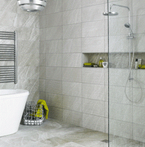 Bathroom tiles