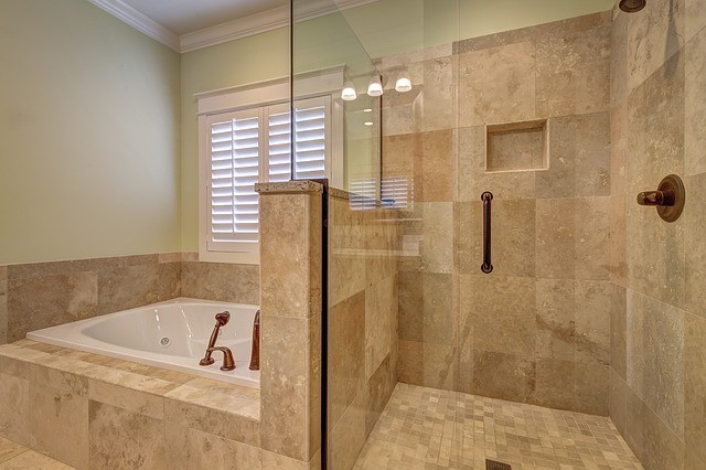 Travertine wall tiles