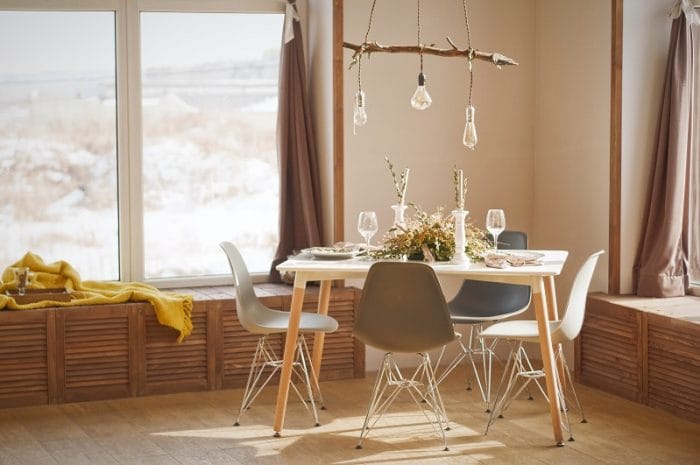 dining room table and chairs