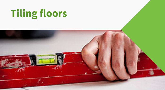 tiling floors