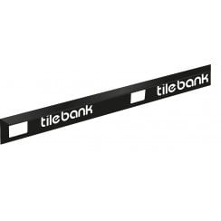 12mm Matt Black Box Tile Trim 2.5m