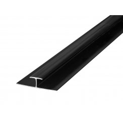 2.5mm Black H Joint Shower Panel Trim 3m