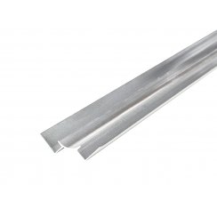 2.5mm Silver Internal Corner Shower Panel Trim 3m