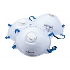 3 x Dust Mask FFP1 Approved Face Mask Valve Adjustable Strip Bacteria Filtration