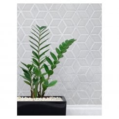 3D Matt Grey 30.5cm x 26.5cm Mosaic