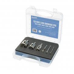 6 Piece Diamond Hole Saw Set