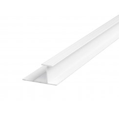 8mm Gloss White H Joint Shower Panel Trim 3m