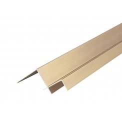 8mm Rose Gold Internal Corner Shower Panel Trim 3m