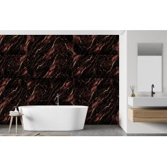 Abstract Red 60cm x 120cm Wall & Floor Tile
