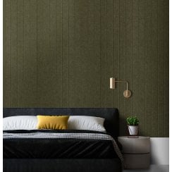 Acoustic Groove Olive Brown Felt Panel 240cm x 60cm