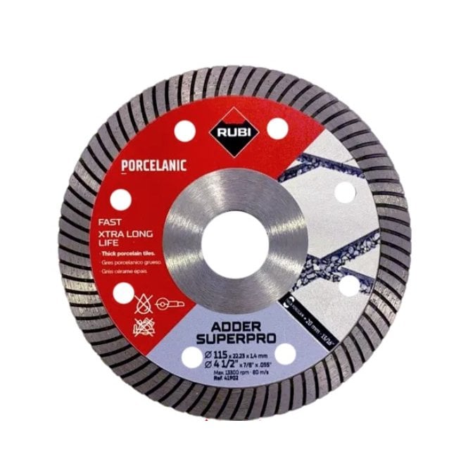 Adder 115mm EXT Superpro Turbo Diamond Blade