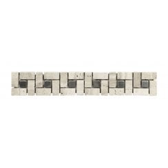 Adria Stone & Metal  5cm x 30cm Border Tile
