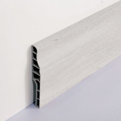 Alaska White SPC Skirting 9cm x 240cm x 15mm
