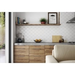 Alhambra White Matt 12cm x 12cm Wall Tile