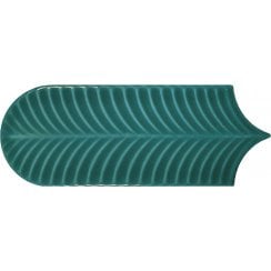 Alma Scale Emerald 8cm x 21.5cm Wall Tile
