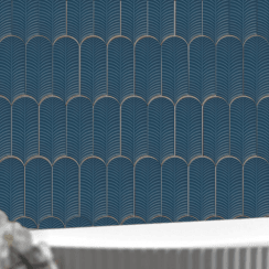 Alma Scale Marine 8cm x 21.5cm Wall Tile