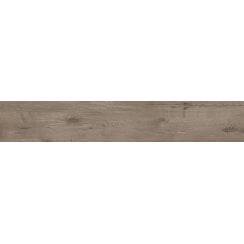Alpina Wood Brown 19.8cm x 119.8cm Wall and Floor Tile