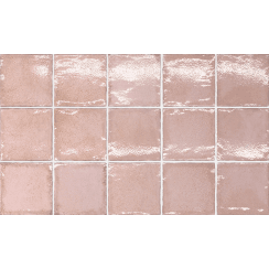 Altea Dusty Pink 10cm x 10cm Wall Tile