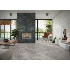Amalfi Grey XL Rectified 100cm x 100cm Floor Tile