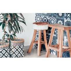 Amazonia Ocean 20.3cm x 20.3cm Wall & Floor Tile