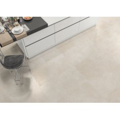 Amira Beige Matt 60.5cm x 60.5cm Wall and Floor Tile