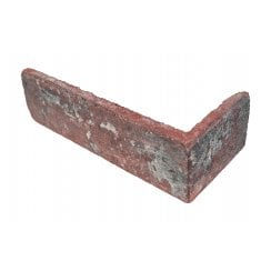Ancient Red Mix Brick Corner