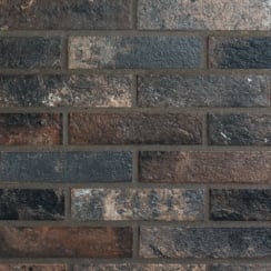 Antico Dark Brick 6cm x 25cm Wall & Floor Tile PER BOX