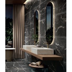 Antique Aurea Nero Trastevere 30cm x 30cm Wall and Floor Tile