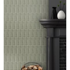 Antique Hyde Park Green 7.5cm x 15cm Wall Tile