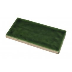 Antique Victorian Green 7.5cm x 15cm Wall Tile