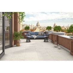 Arezzo Light Grey 60cm x 90cm 2cm Slab Outdoor Tile Pallet Deal