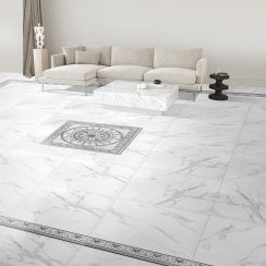 Arianna Cool 80cm x 80cm Decor Floor Tile
