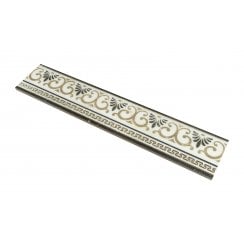 Arianna Gold Border 12cm x 60cm Wall & Floor Tile