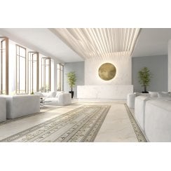 Arianna Gold Set 60cm x 60cm Floor Tile (4 tile set)