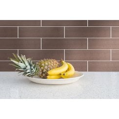 Arkitek Chocolate 10cm x 40cm Wall Tile