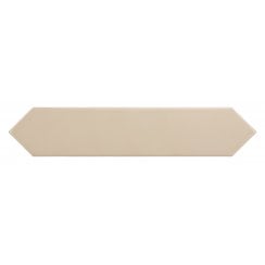 Arrow Cream 5cm x 25cm Wall Tile