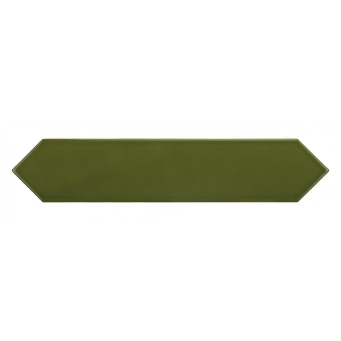 Arrow Green Kelp 5cm x 25cm Wall Tile