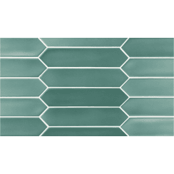 Arrow Lanse Viridian 5cm x 25cm Wall Tile