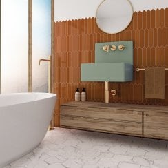 Arrow Russet 5cm x 25cm Wall Tile