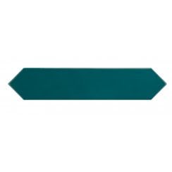 Arrow Teal 5cm x 25cm Wall Tile
