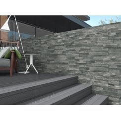 Art Stone Anthracite 15cm x 60cm Wall Tile