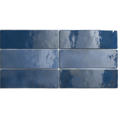 Artisan Colonial Blue 6.5cm x 20cm Wall Tile