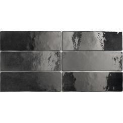 Artisan Graphite 6.5cm x 20cm Wall Tile