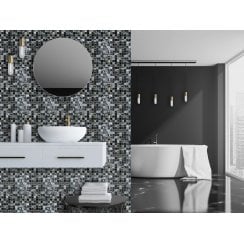 Aspect Cold 30cm x 30cm Mosaic Tile