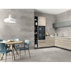 Asphalt Fume 60cm x 60cm Wall Tile & Floor Tile