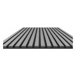Auryn Silver Acoustic Wood Panel 240cm x 60cm x 21mm