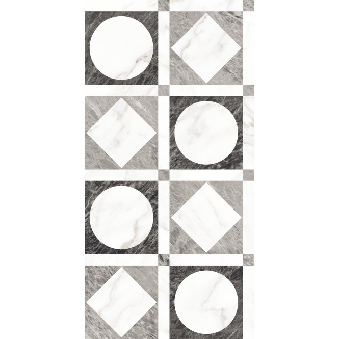 Aztec Geo Decor 60cm x 120cm Wall & Floor Tile