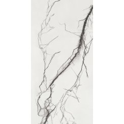 B&W Marble Matt 60cm x 120cm Wall and Floor Tile