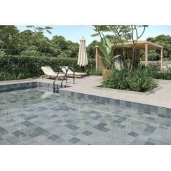 Bali Azul 33.3cm x 33.3cm Wall & Floor Tile
