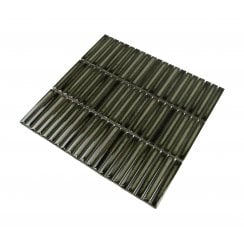 Bamboo Lustre Porcelain Forest 28.4cm x 29.5cm (1.2cm x 9.2cm) Mosaic Tile